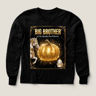 Großer Bruder des Spooky Boo Prinzessin Shirts Sch