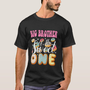 Großer Bruder des Süßen zum 1. Geburtstag Donut Pa T-Shirt