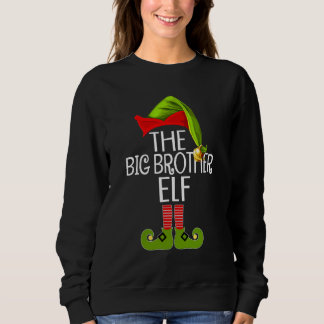 Großer Bruder Elf Familien-Gruppen-Matching Weihna Sweatshirt