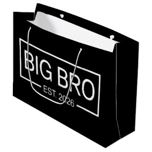Großer Bruder Est. 2026 Neues Big Brother Schwange Große Geschenktüte
