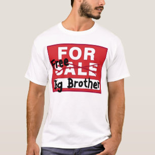 Großer Bruder für Verkaufs-lustigen T - Shirt