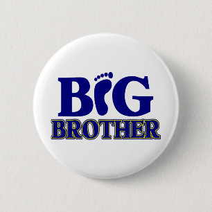 Großer Bruder (Fuß) Button