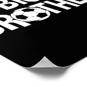 Großer Bruder Fußball Poster (Ecke)