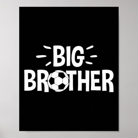 Großer Bruder Fußball Poster (Vorne)