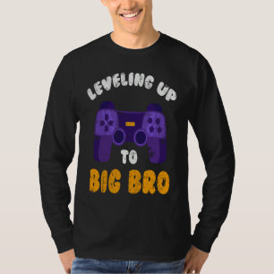 Großer Bruder Geschenk Spiel Leveling zukünftiger T-Shirt