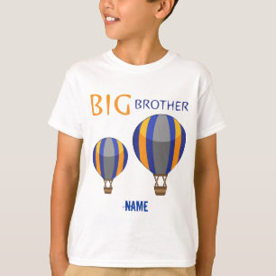 Großer Bruder-Heißluft-Ballon personalisiert T-Shirt