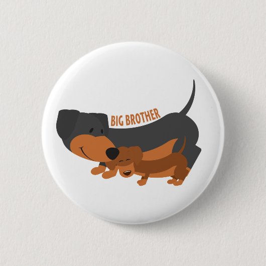 Großer Bruder (Hunde) Button (Vorderseite)