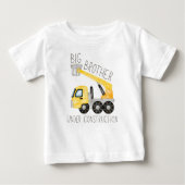 Großer Bruder im Bau, Bruder Digger Baby T-shirt (Vorderseite)