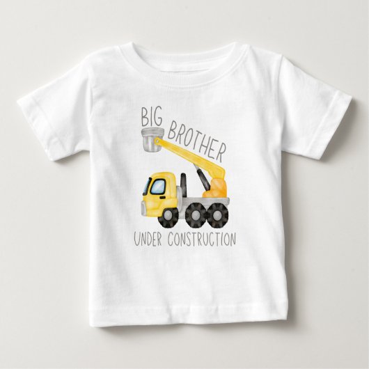 Großer Bruder im Bau, Bruder Digger Baby T-shirt (Vorderseite)