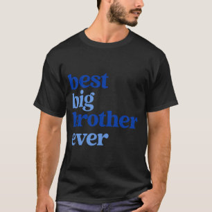 Großer Bruder immer grau mit blauem Text Jungen _2 T-Shirt