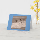 Großer Bruder Karte (Gelbe Blume)