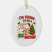 Großer Bruder Keramik Ornament (Rechts)