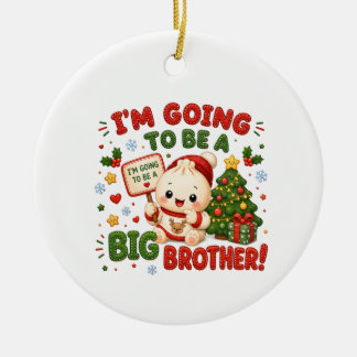 Großer Bruder Keramik Ornament