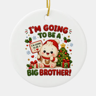 Großer Bruder Keramik Ornament