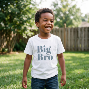 Großer Bruder Kids Geschwister passende Familie Bl Baby T-shirt