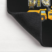 Großer Bruder Konstruktion Bagger Kinder passend Mousepad (Ecke)