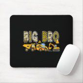 Großer Bruder Konstruktion Bagger Kinder passend Mousepad (Mit Mouse)