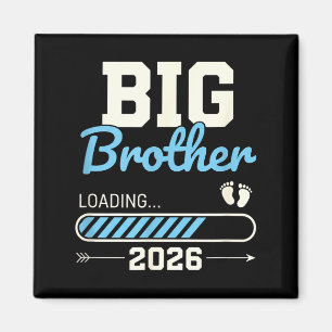 Großer Bruder lädt 2026 Schwangerschaftsankündigun Magnet
