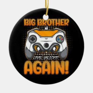 Großer Bruder Level freigeschaltet Wieder Jungs Ga Keramik Ornament
