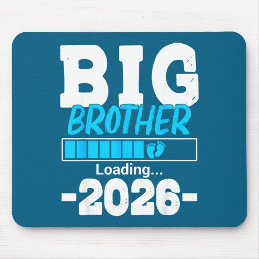 Großer Bruder Loading 2026 Kinder Design Mousepad (Vorne)