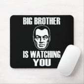 Großer Bruder passt Sie auf Mousepad (Mit Mouse)