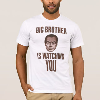 Großer Bruder passt Sie auf T-Shirt