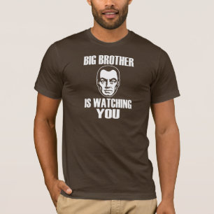 Großer Bruder passt Sie auf T-Shirt
