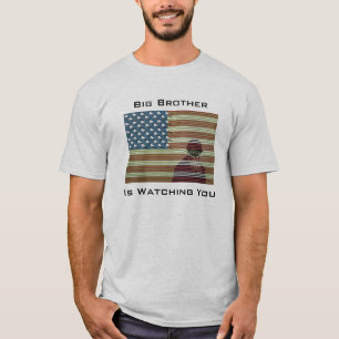 Großer Bruder passt Sie T - Shirt auf