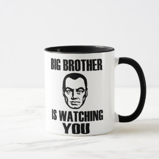 Großer Bruder-Porträt-Tasse Tasse