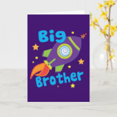 Großer Bruder-Rocket-Schiffs-Geschwister-Sets Karte (Gelbe Blume)