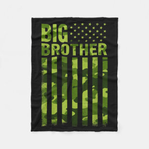 Großer Bruder Tarnung amerikanische Flagge geförde Fleecedecke