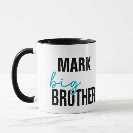 Großer-Bruder-Tasse Tasse (Links)