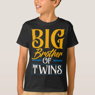 Großer Bruder Von Zwillingen Neuer Bruder Geschwis T-Shirt