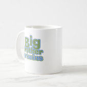 Großer Bruder - Zwillinge Kaffeetasse (Vorderseite Links)
