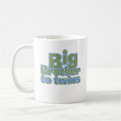 Großer Bruder - Zwillinge Kaffeetasse (Links)
