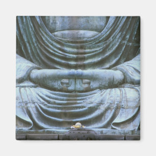 Großer Buddha Detail, Kotokuji Tempel, Kamakura, 2 Magnet