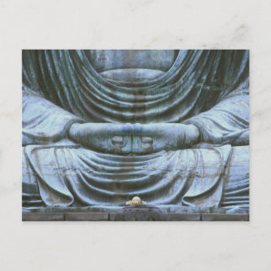 Großer Buddha Detail, Kotokuji-Tempel, Kamakura, 2 Postkarte