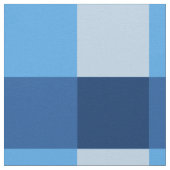 Großer Büffel-Karo, Schatten des Denimblaus Stoff (Nahaufnahme)