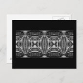 Großer Bus zu überall Postkarte (Vorne/Hinten)