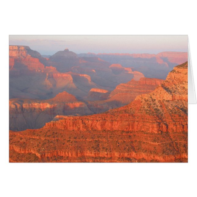 großer Canyon bei Sonnenuntergang (Vorderseite (Horizontal))
