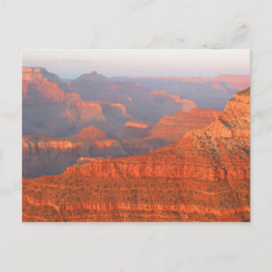großer Canyon-Sonnenuntergang Postkarte