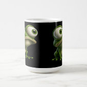 Grosser Cartoon-Frosch Kaffeetasse (Mittel)