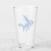 Großer Cartoon Glas (Rückseite)