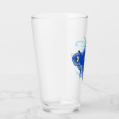 Großer Cartoon Glas (Rechts)