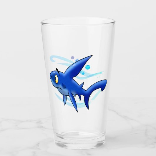 Großer Cartoon Glas (Vorderseite)