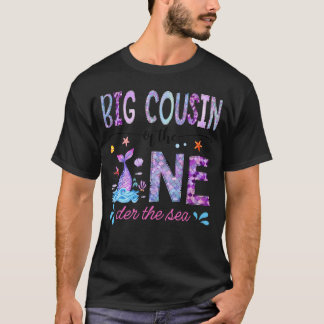 Großer Cousin der Oneder The Sea 1. Geburtstag T-Shirt