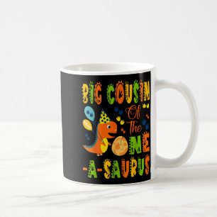 Großer Cousin des One-a-saurus zum 1. Geburtstag Kaffeetasse