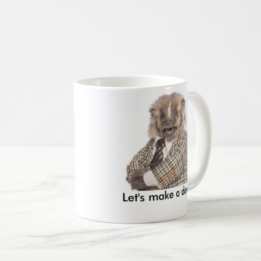 Großer Dachs 2 Kaffeetasse (VorderseiteRechts)