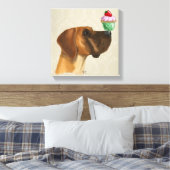 Großer Dan und Cupcake Leinwanddruck (Insitu (Schlafzimmer))
