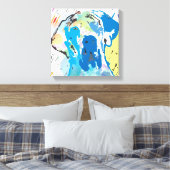 Großer Dance-Druck Leinwanddruck (Insitu (Schlafzimmer))